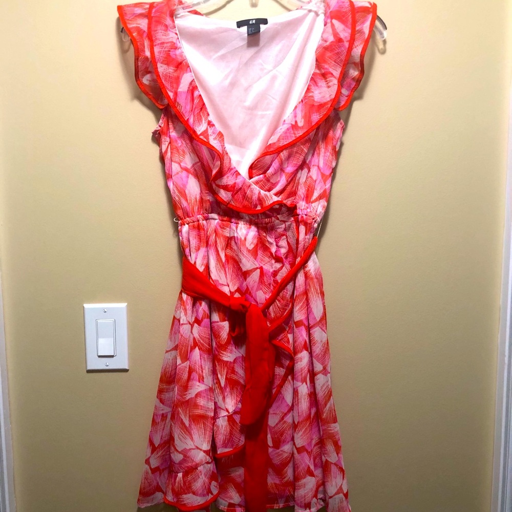 Sumer flowy, floral dress